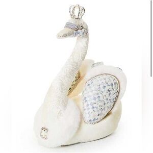MacKenzie-Childs - Crystal Palace Swan. NEW with Tags and in Original Box!